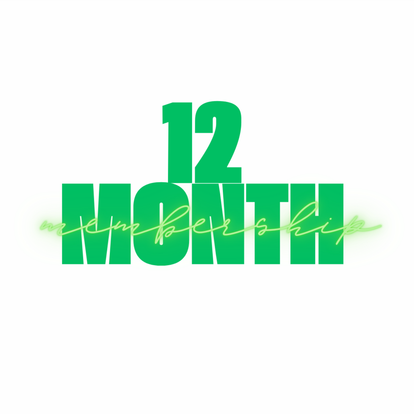 12 MONTH MEMBERSHIP