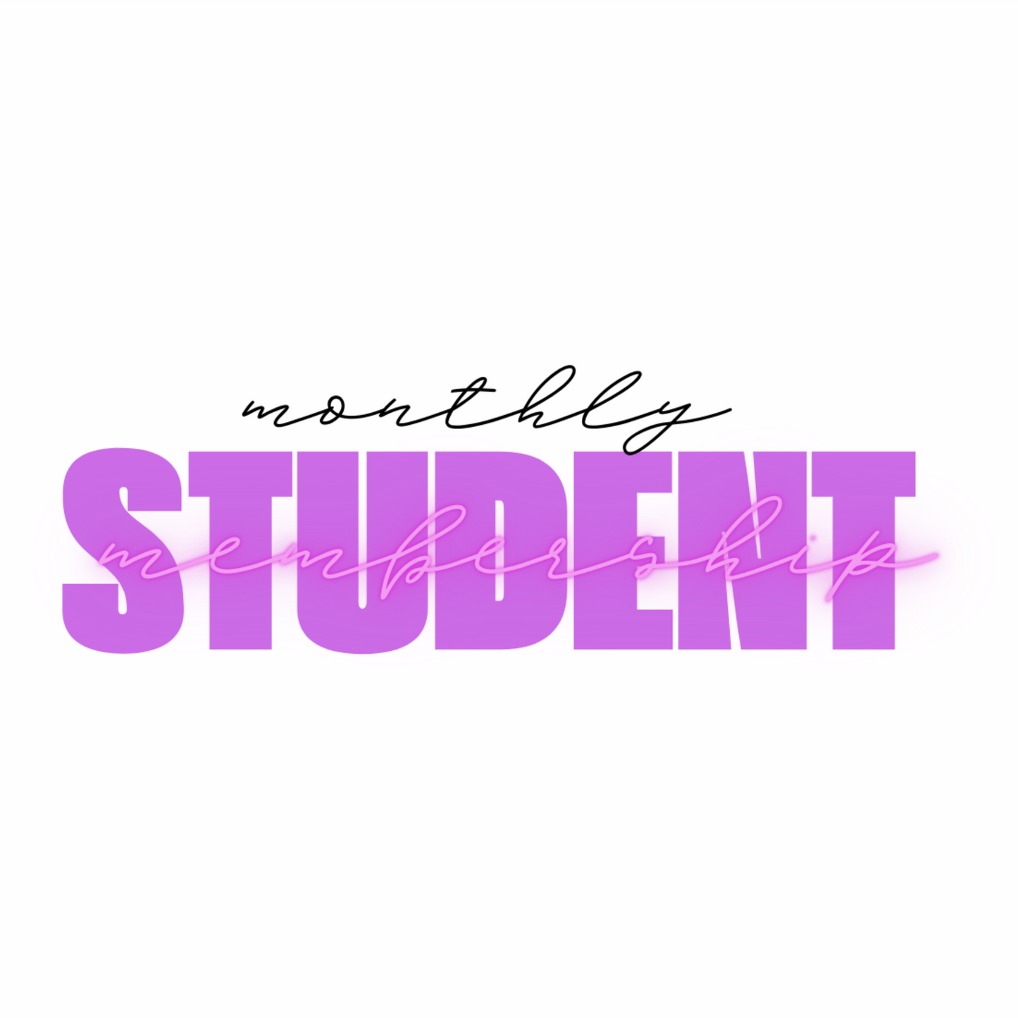STUDENT MONTHLY GYM MEMBERSHIP